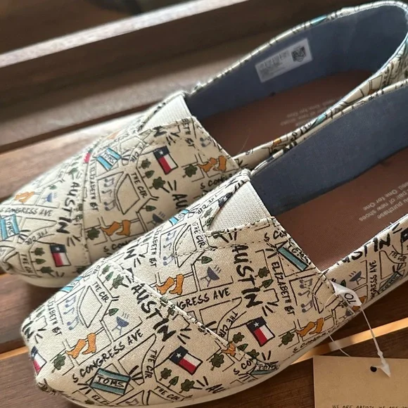 Toms | Shoes | Limited Edition Toms Austin Tx Slip On Shoe  display picture 3